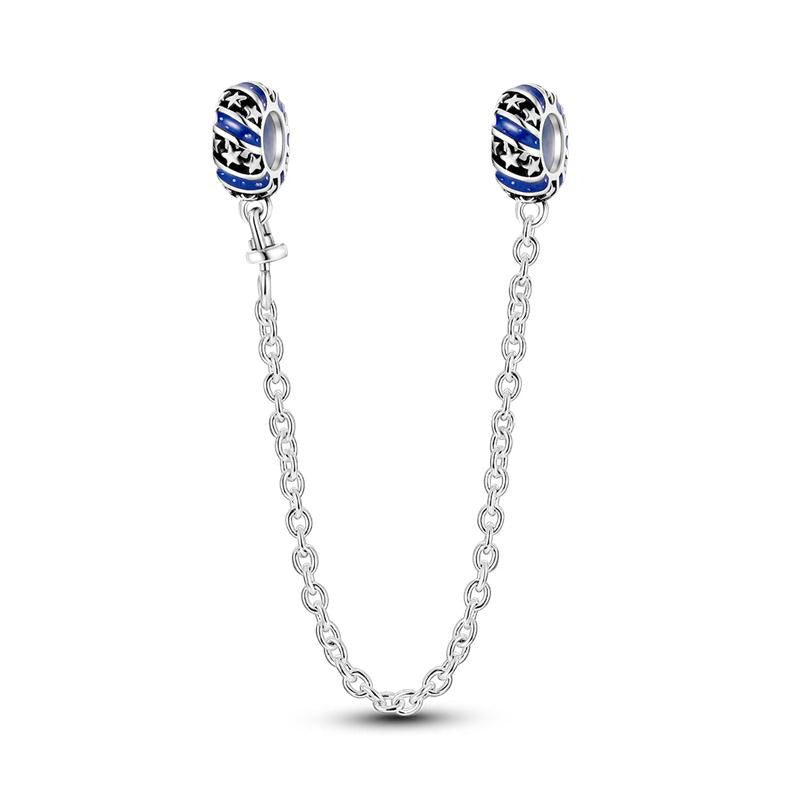 Stars & Stripes Chain Charm