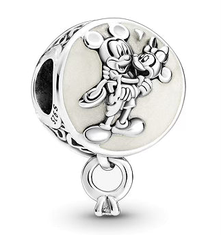 Mr.Mouse Embrace Ms.Mouse Pendant Charm