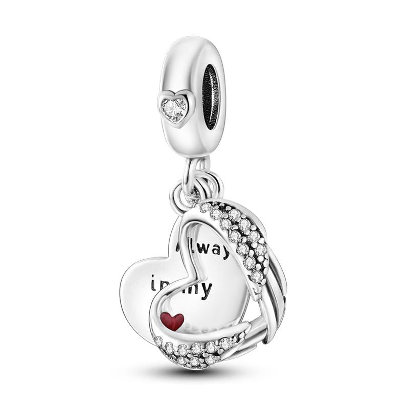 Always In My Heart Diamante Charm