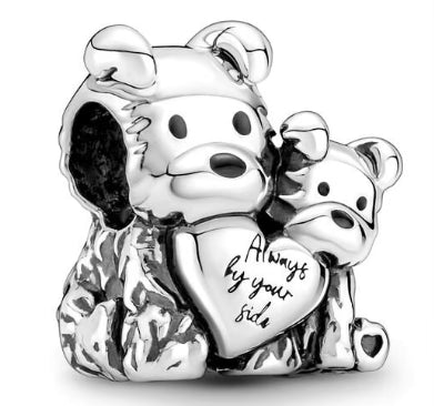 Always By Your Side Teddies Charm
