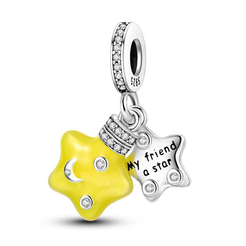 My Friend A Star Pendants Diamante Charm