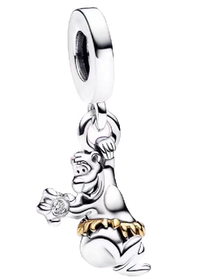 Bear Golden Tutu Charm