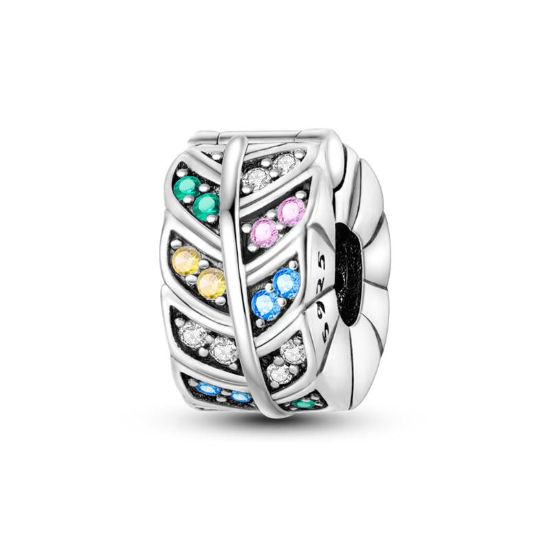 Double Diamante Colourful Charm