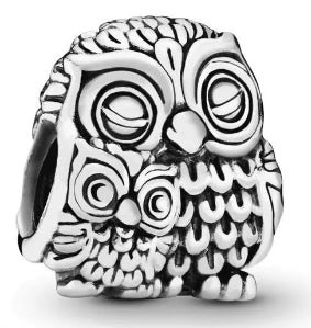 Big & Small Owls Charm