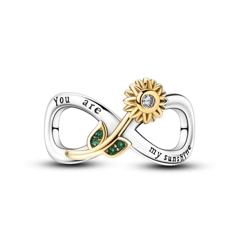 You Are My Sunshine Eternal Flower Charm