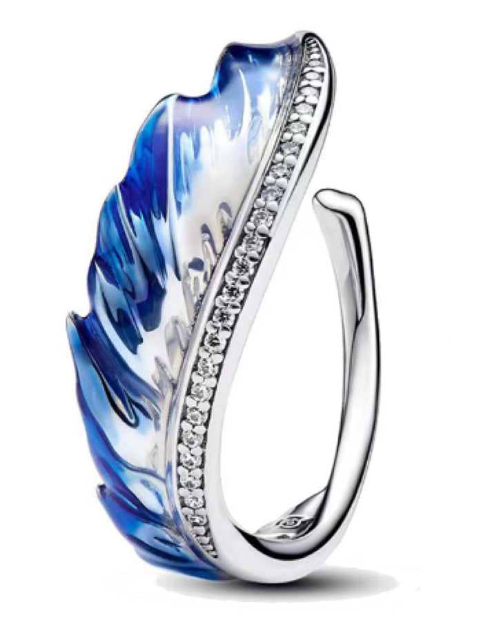 Ocean Splash Diamante Open Ring