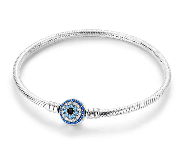 Evil Eye Diamante Detail Bracelet