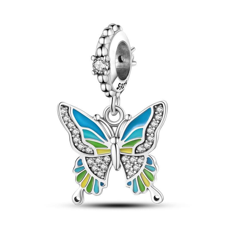 Blue Butterfly Charm